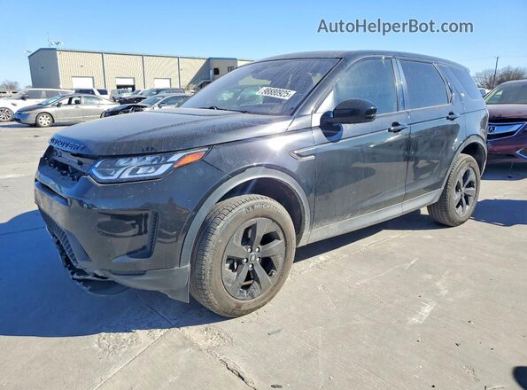 SALCK2FX7LH880331 2020 LAND ROVER DISCOVERY Black წინა მარცხენა ხედი სამი მეოთხედიდან
