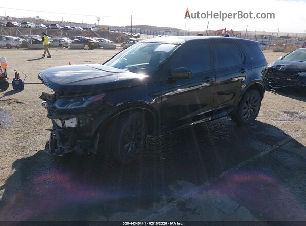 SALCL2FX5LH833084 2020 LAND ROVER DISCOVERY SPORT Black წინა მარცხენა ხედი სამი მეოთხედიდან