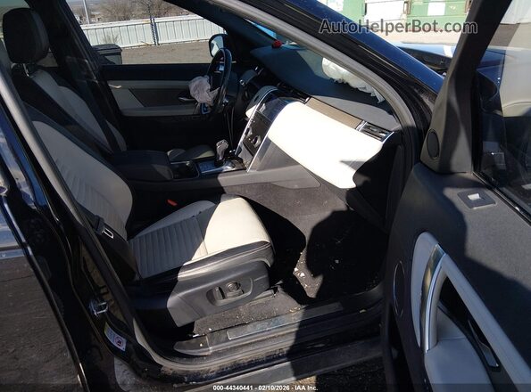 SALCL2FX5LH833084 2020 LAND ROVER DISCOVERY SPORT Black წინა სალონის ხედი