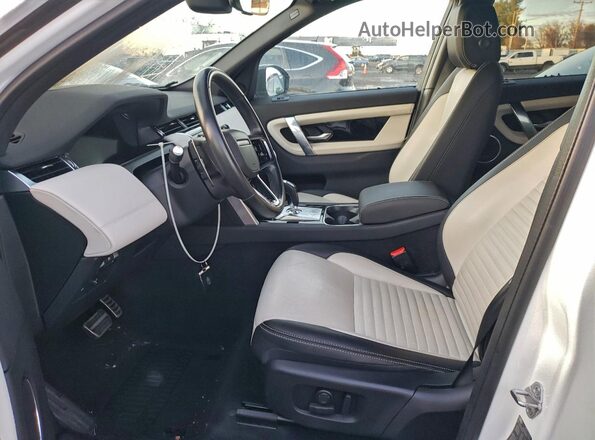 SALCL2FX5PH321640 2023 LAND ROVER DISCOVERY White Вид салону спереду