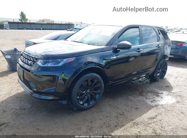 SALCM2GX6LH847698 2020 LAND ROVER DISCOVERY SPORT Black Przód lewy