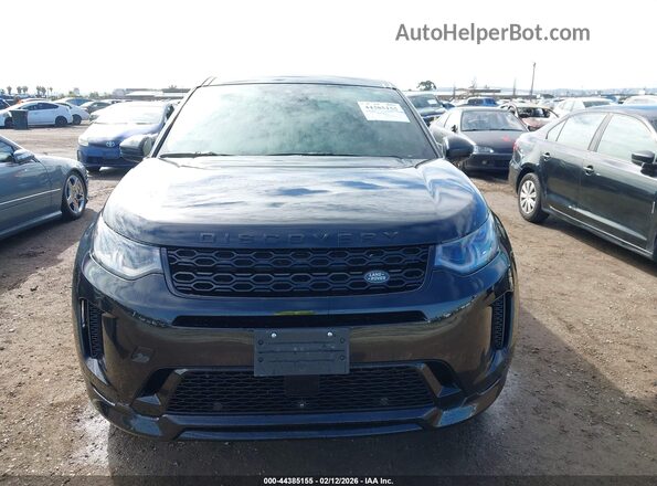 SALCM2GX6LH847698 2020 LAND ROVER DISCOVERY SPORT Black Widok deski rozdzielczej