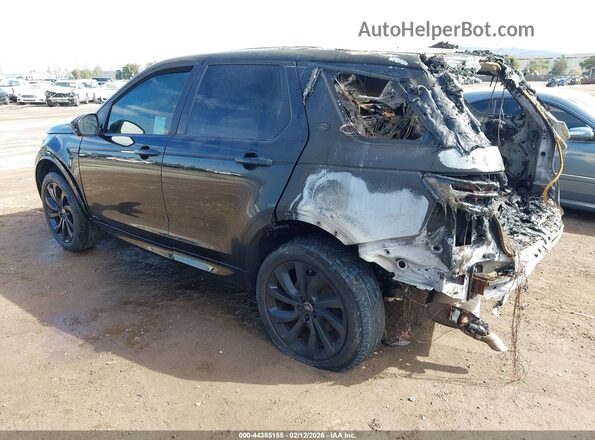 SALCM2GX6LH847698 2020 LAND ROVER DISCOVERY SPORT Black Tył lewy