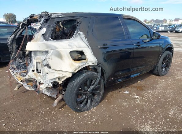 SALCM2GX6LH847698 2020 LAND ROVER DISCOVERY SPORT Black Tył prawy