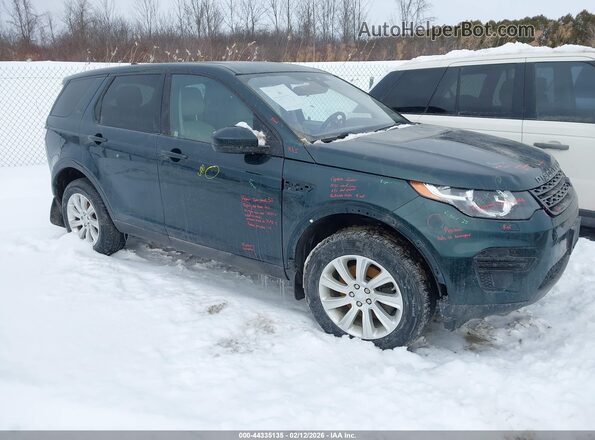 SALCP2BG5HH697024 2017 LAND ROVER DISCOVERY SPORT Зеленый Передняя правая четверть