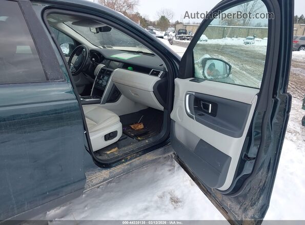SALCP2BG5HH697024 2017 LAND ROVER DISCOVERY SPORT Зеленый Вид салона спереди