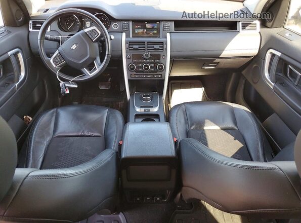 SALCP2BG8HH661893 2017 LAND ROVER DISCOVERY Белый Вид панели приборов