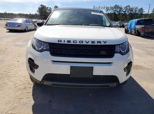 SALCP2BG8HH661893 2017 LAND ROVER DISCOVERY Белый Вид спереди