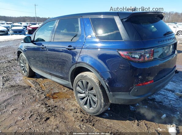 SALCP2FX0MH891254 2021 LAND ROVER DISCOVERY SPORT Синий Задняя левая четверть