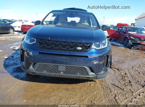 SALCP2FX0MH891254 2021 LAND ROVER DISCOVERY SPORT Синий Вид щитка приборов