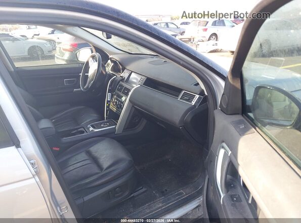 SALCP2FX1KH790415 2019 LAND ROVER DISCOVERY SPORT Silver Front interior view
