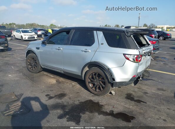 SALCP2FX1KH790415 2019 LAND ROVER DISCOVERY SPORT Silver Rear left
