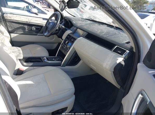 SALCP2FX4KH792742 2019 LAND ROVER DISCOVERY SPORT White Vista interior delantera