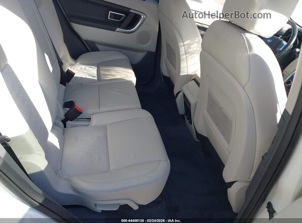 SALCP2FX4KH792742 2019 LAND ROVER DISCOVERY SPORT White Vista de la etiqueta del VIN