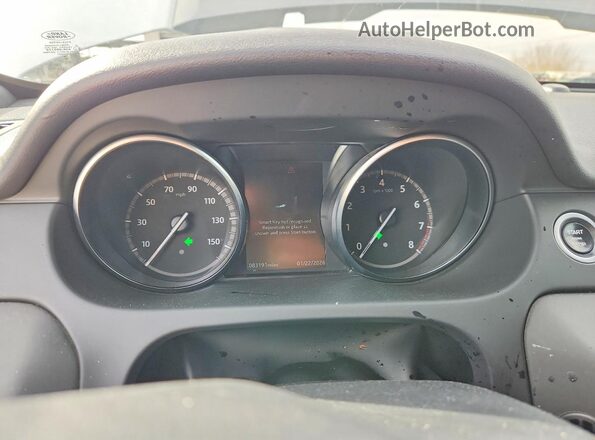 SALCP2FX5KH808155 2019 LAND ROVER DISCOVERY White Սարքավորումների վահանակի տեսք