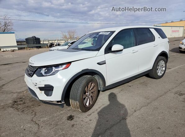SALCP2FX5KH808155 2019 LAND ROVER DISCOVERY White Առջևի ձախ երեք քառորդ տեսարան