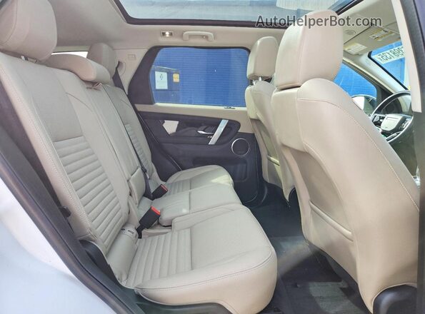 SALCP2FX7NH911937 2022 LAND ROVER DISCOVERY White უკანა სალონის ხედი