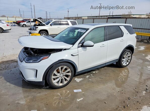 SALCP2FX7NH911937 2022 LAND ROVER DISCOVERY White წინა მარცხენა ხედი სამი მეოთხედიდან