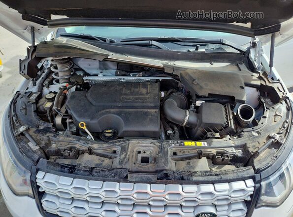 SALCP2FX7NH911937 2022 LAND ROVER DISCOVERY White ძრავის განყოფილების ხედი