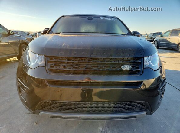 SALCP2FX8KH789813 2019 LAND ROVER DISCOVERY Черный Вид спереди