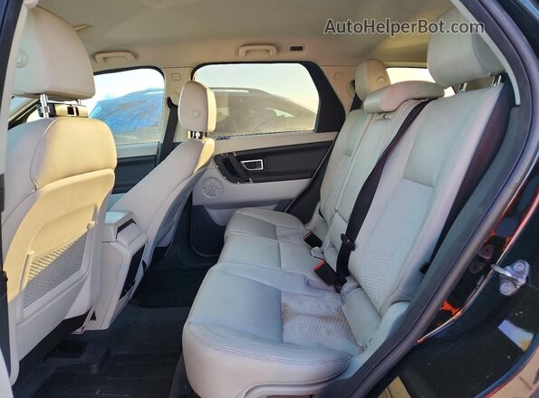 SALCP2FX8KH789813 2019 LAND ROVER DISCOVERY Черный Вид задних сидений