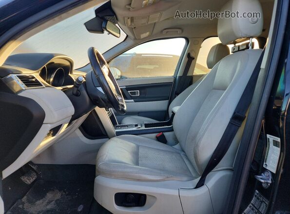 SALCP2FX8KH789813 2019 LAND ROVER DISCOVERY Черный Вид салона спереди