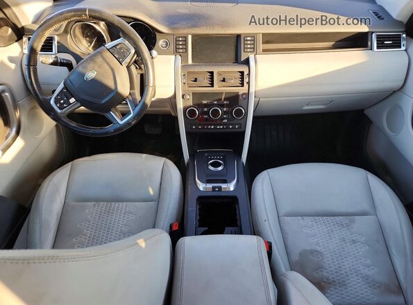 SALCP2FX8KH789813 2019 LAND ROVER DISCOVERY Черный Вид панели приборов