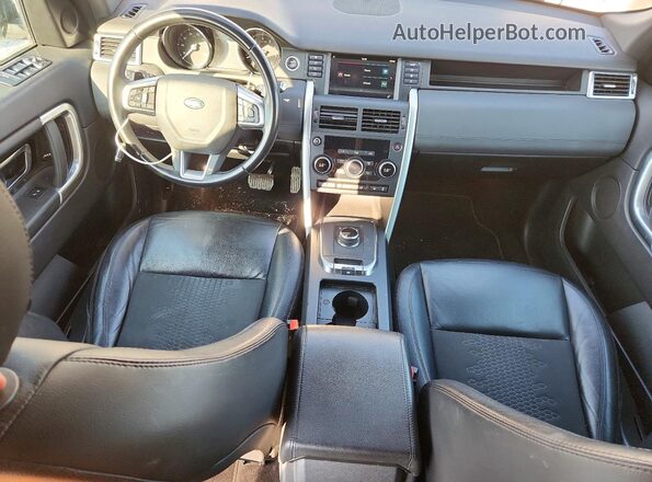 SALCP2FX8KH808845 2019 LAND ROVER DISCOVERY Белый Вид панели приборов