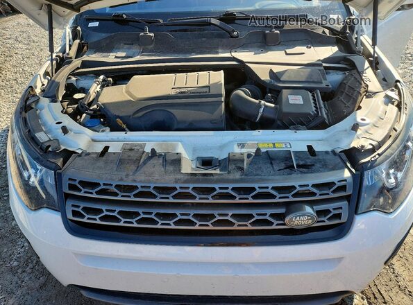 SALCP2FX8KH808845 2019 LAND ROVER DISCOVERY Белый Вид подкапотного пространства