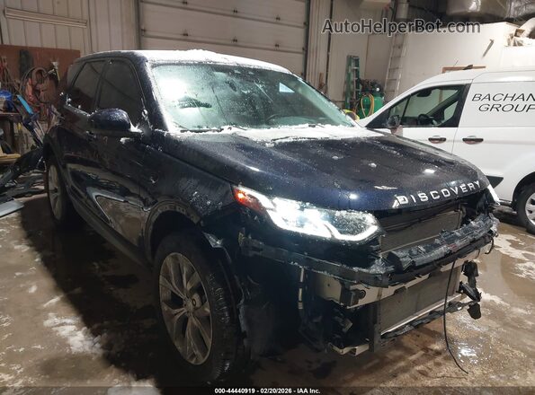 SALCP2FXXLH853321 2020 LAND ROVER DISCOVERY SPORT Синий Передняя правая четверть