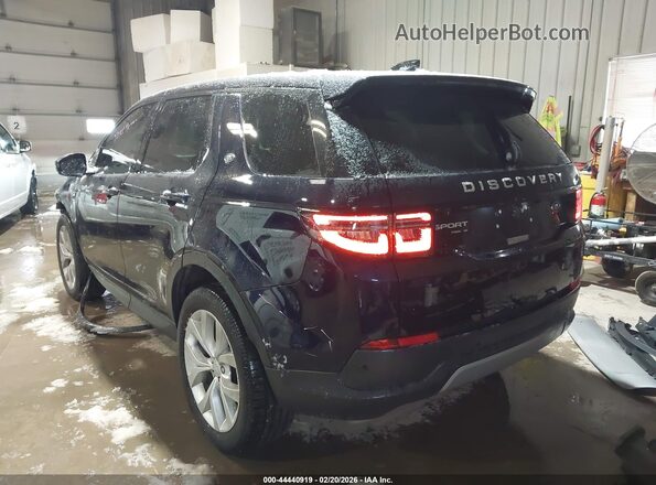 SALCP2FXXLH853321 2020 LAND ROVER DISCOVERY SPORT Синий Задняя левая четверть