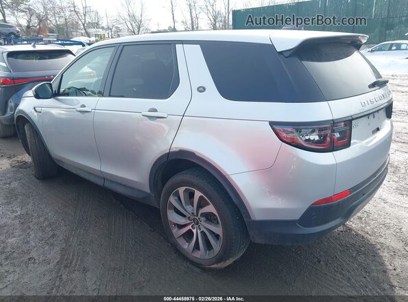 SALCP2FXXMH893240 2021 LAND ROVER DISCOVERY SPORT Серебряный Задняя левая четверть