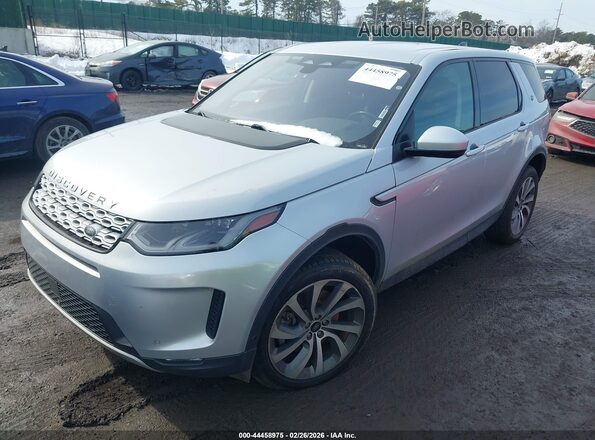 SALCP2FXXMH893240 2021 LAND ROVER DISCOVERY SPORT Серебряный Передняя левая четверть