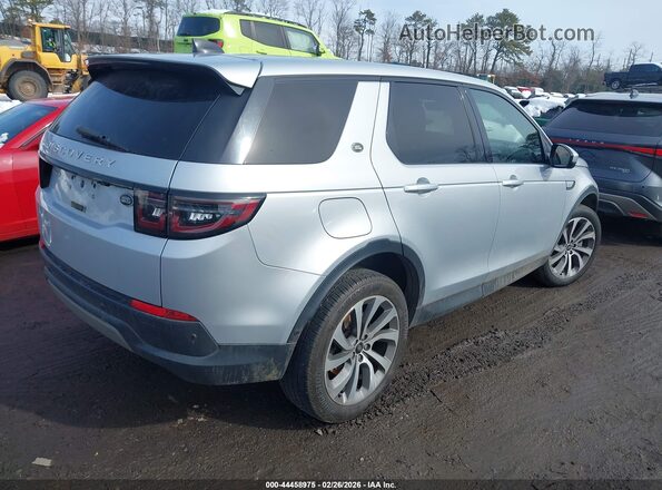 SALCP2FXXMH893240 2021 LAND ROVER DISCOVERY SPORT Серебряный Задняя правая четверть