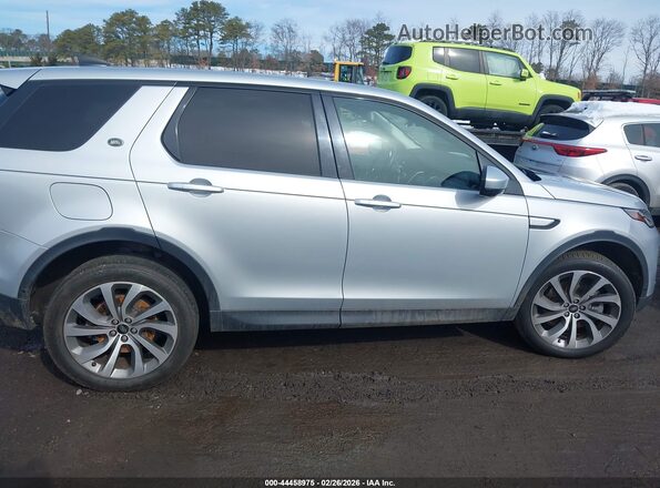 SALCP2FXXMH893240 2021 LAND ROVER DISCOVERY SPORT Серебряный Вид задней части салона