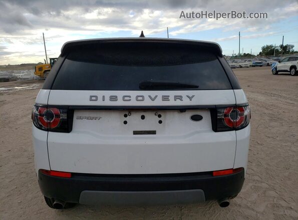 SALCP2RX3JH749116 2018 LAND ROVER DISCOVERY White Widok z tyłu