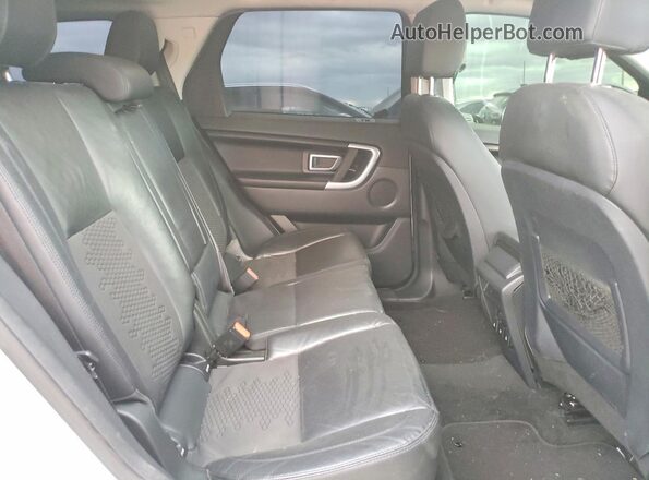 SALCP2RX3JH749116 2018 LAND ROVER DISCOVERY White Widok wnętrza z tyłu