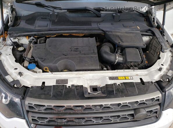 SALCP2RX3JH749116 2018 LAND ROVER DISCOVERY White Widok komory silnika