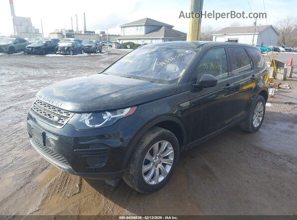 SALCP2RX7JH766212 2018 LAND ROVER DISCOVERY SPORT Черный Передняя левая четверть