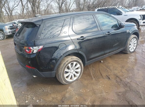 SALCP2RX7JH766212 2018 LAND ROVER DISCOVERY SPORT Черный Задняя правая четверть