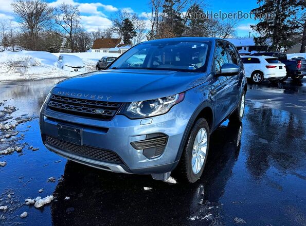 SALCP2RX8JH770513 2018 LAND ROVER DISCOVERY Синий Задняя левая четверть