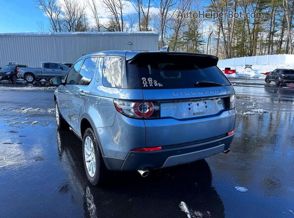 SALCP2RX8JH770513 2018 LAND ROVER DISCOVERY Синий Задняя правая четверть