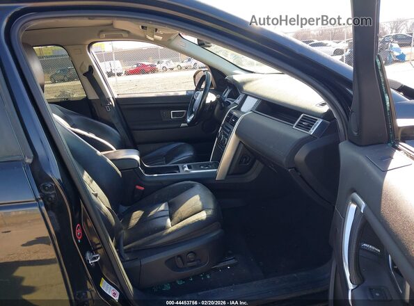 SALCR2BG5HH656399 2017 LAND ROVER DISCOVERY SPORT Черный Вид салона спереди