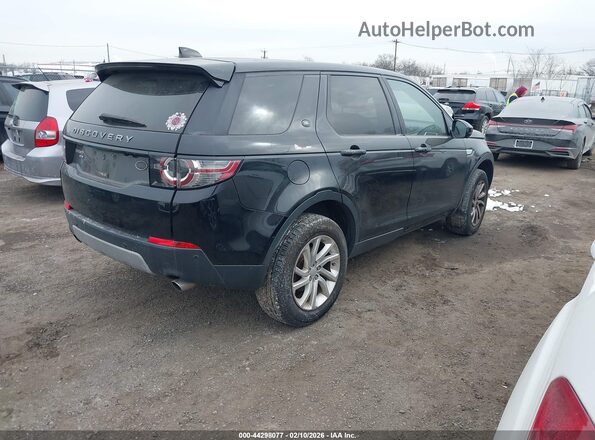 SALCR2BG8HH637751 2017 LAND ROVER DISCOVERY SPORT Черный Задняя правая четверть