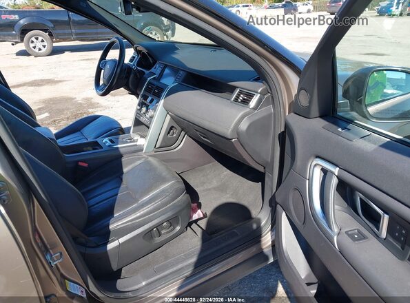 SALCR2BG9HH682245 2017 LAND ROVER DISCOVERY SPORT Желто-коричневый Вид салона спереди