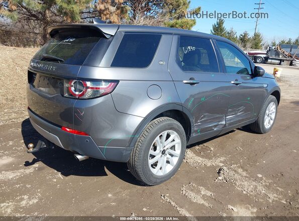 SALCR2FX8KH787151 2019 LAND ROVER DISCOVERY SPORT Серый Задняя правая четверть