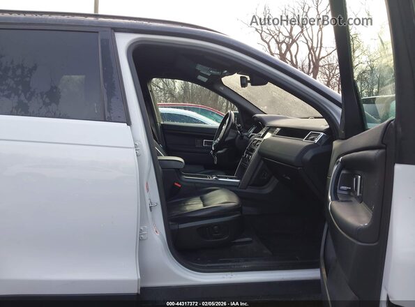 SALCR2FX9KH804572 2019 LAND ROVER DISCOVERY SPORT Белый Вид салона спереди