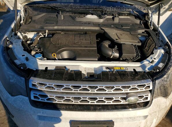 SALCR2RX0JH761508 2018 LAND ROVER DISCOVERY Белый Вид подкапотного пространства