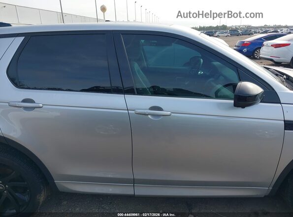 SALCR2SX0JH742905 2018 LAND ROVER DISCOVERY SPORT Серебряный Вид задней части салона