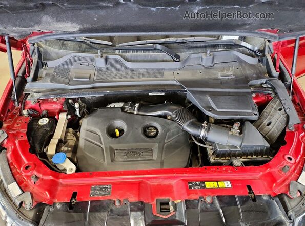 SALCT2BG0GH586522 2016 LAND ROVER DISCOVERY Red Widok komory silnika
